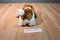 Ty Beanie Buddy 1998 and Baby 1997 Tracker Basset Hound Beanbag Plush