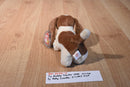 Ty Beanie Buddy 1998 and Baby 1997 Tracker Basset Hound Beanbag Plush
