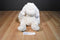 Baby Ganz Bellifuls White Beige Lamb Rattle Beanbag Plush