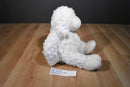Baby Ganz Bellifuls White Beige Lamb Rattle Beanbag Plush