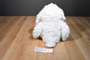 Baby Ganz Bellifuls White Beige Lamb Rattle Beanbag Plush