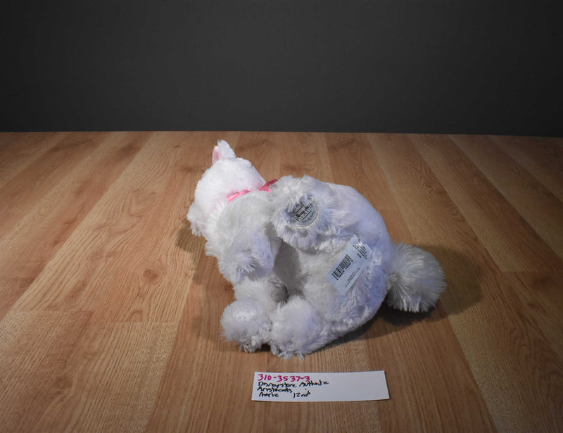 Disney Store Authentic The Artistocats White Kitten Marie Plush