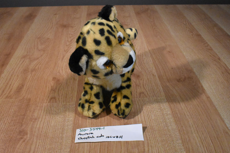 Aurora Cheetah Cub Beanbag Plush