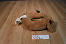 Critter Piller Brown and Black Dog Travel Neck Pillow