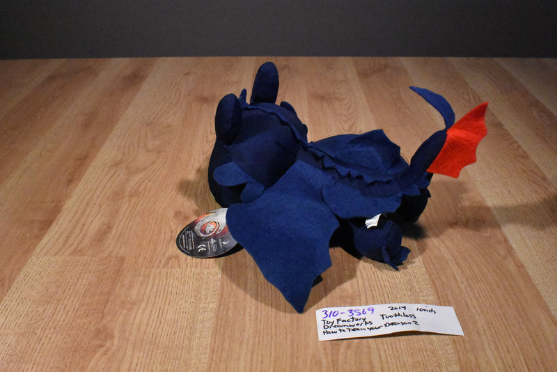 Toy Factory DreamWorks How To Train Your Dragon 2 Toothless 2014 Plush