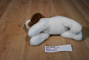 Aurora Flopsies Brown and White Basset Hound Beanbag Plush