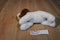 Aurora Flopsies Brown and White Basset Hound Beanbag Plush