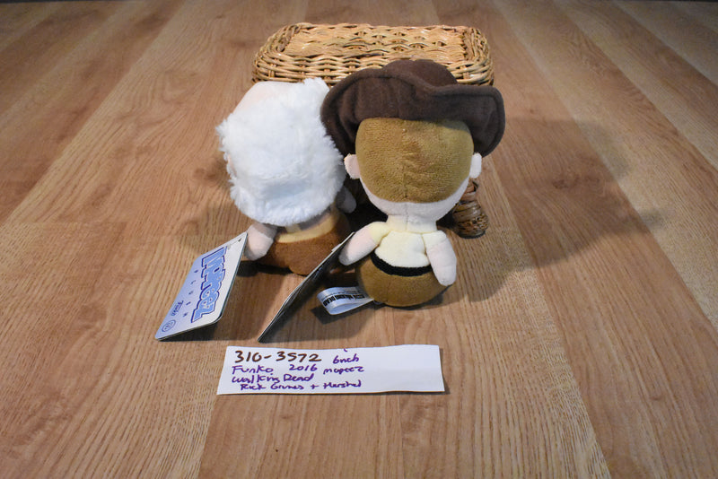 Funko Mopeez The Walking Dead Rick Grimes and Hershel 2016 Plush