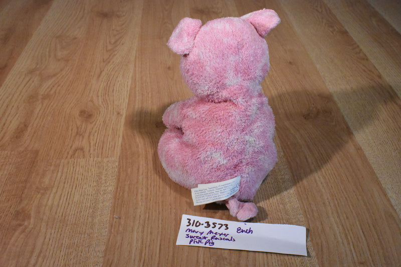 Mary Meyer Sweet Rascals Paulette Pink Pig Beanbag Plush