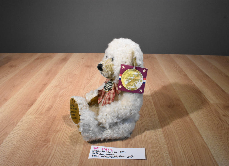 Walgreens Golden Bear Co. Beige and Brown Mohair Bear 2002 Plush