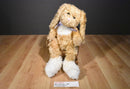 Animal Adventure Floppy Beige and White Bunny Rabbit 2000 Beanbag Plush