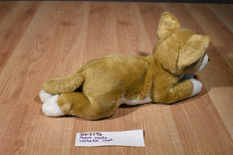Russ Yomiko Tan and White Chihuahua Beanbag Plush