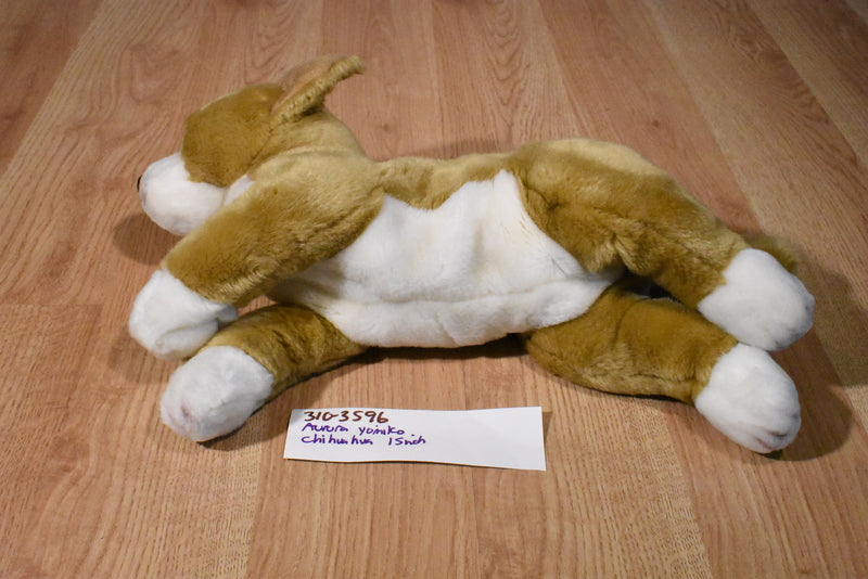 Russ Yomiko Tan and White Chihuahua Beanbag Plush