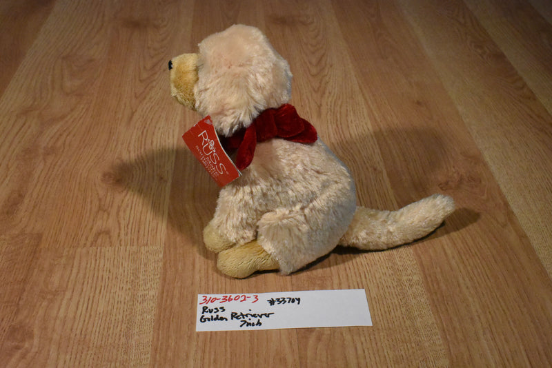 Russ Golden Retriever Puppy Dog Beanbag Plush