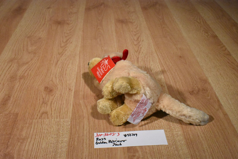 Russ Golden Retriever Puppy Dog Beanbag Plush