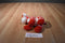 Ty Pluffies Kisser Red and White Giraffe 2007 Beanbag Plush