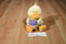 Ty Pluffies Quackies Yellow Duck With Egg 2005 Beanbag Plush