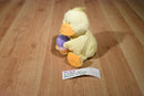 Ty Pluffies Quackies Yellow Duck With Egg 2005 Beanbag Plush