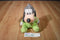 Disney Parks Baby Goofy in Green Pajamas Rattle Plush