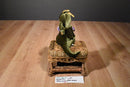 Douglas Homer Green Purple and Gold Dragon Plush