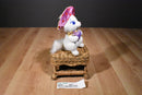 Disney Aristocats Marie Plush in a Beach Hat Holding a Shell