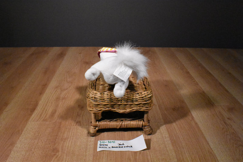 Disney Aristocats Marie Plush in a Beach Hat Holding a Shell