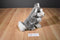 Mary Meyer Black and White Husky Dog 1992 Plush with Blue Eyes
