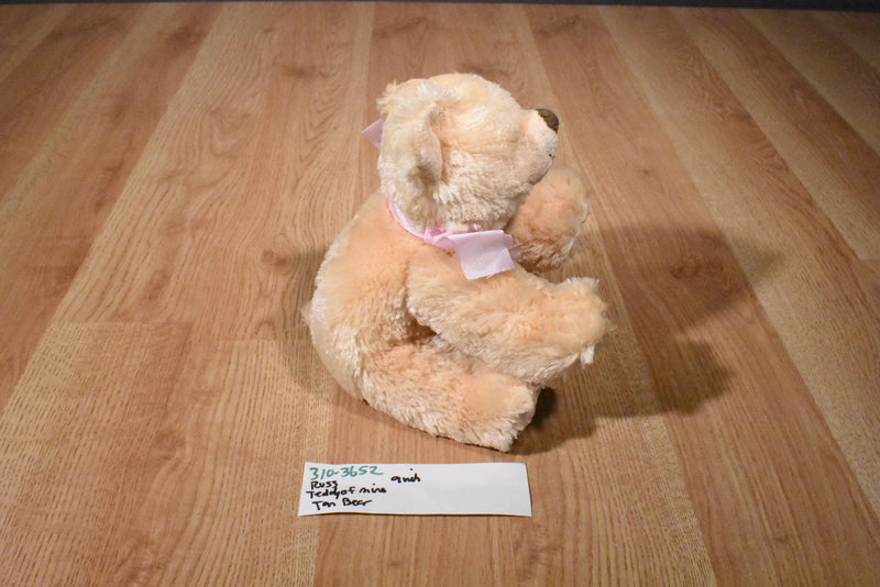 Russ Teddy of Mine Brown Beige Bear Plush