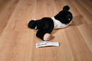 A&A Black and White Pig Beanbag Plush