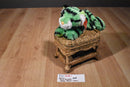 Aurora Tanya Green Tiger Beanbag Plush