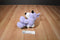 Hallmark Peanuts Snoopy in Purple Bunny Costume Beanbag Plush
