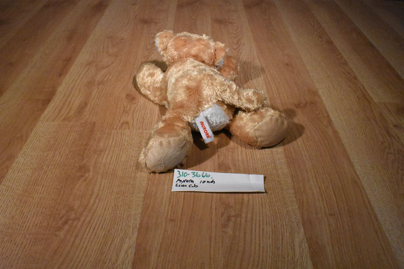 Aurora Lion Cub Beanbag Plush