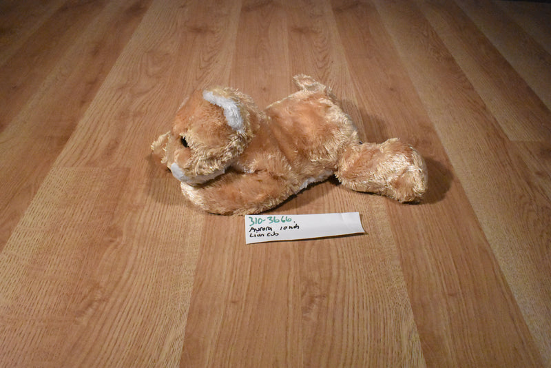 Aurora Lion Cub Beanbag Plush
