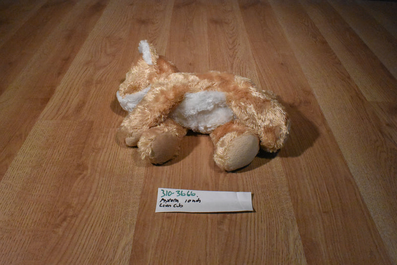 Aurora Lion Cub Beanbag Plush