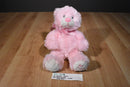 Ty Classic Sweet Baby Pink Bear My First Teddy 2012 Beanbag Plush