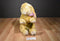 Commonwealth Tan Bunny Rabbit 2006 Beanbag Plush with Purple Bow
