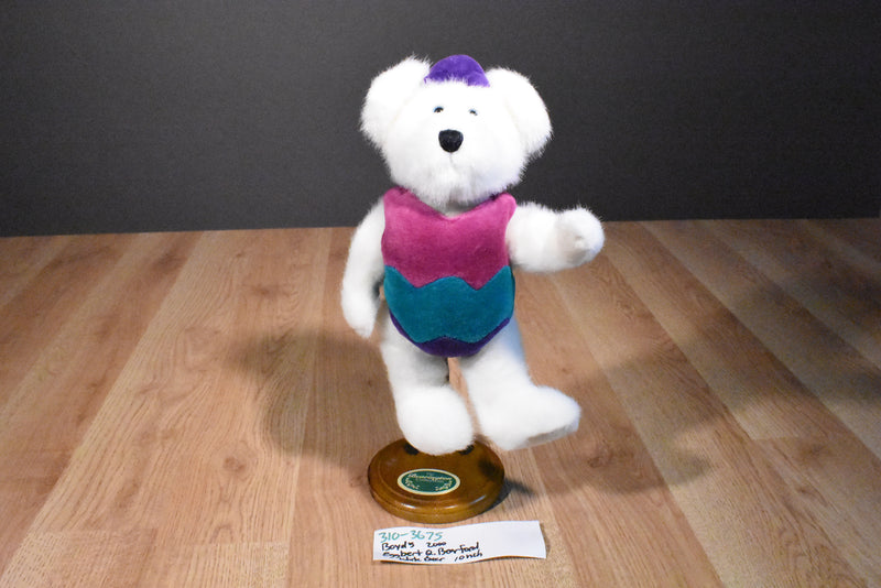 Boyd's Bears Eggbert Q. Bearford 2000 Beanbag Plush