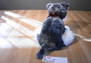JAAG Scheels Gray and White Schnauzer 2017 Beanbag Plush
