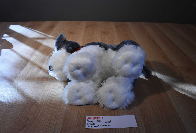 JAAG Scheels Gray and White Schnauzer 2017 Beanbag Plush