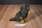Royal Plush Grey and Tan Sitting Dakar Dog Plush