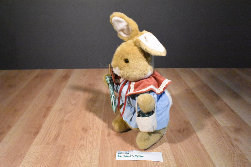 Eden Peter Rabbit Mrs Rabbit 1993 Plush