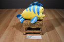 Disney Parks Little Mermaid Flounder Yellow and Blue Fish Plush