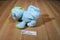 Wal-Mart Spark Create Imagine Blue Green Dragon Rattle Plush