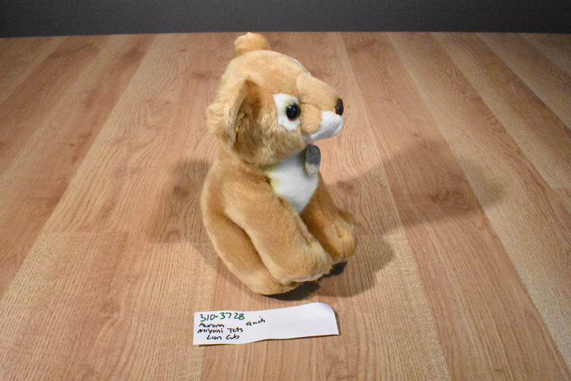 Aurora Miyoni Tots Lion Cub Beanbag Plush