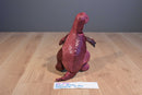 Russ 1997 Zonies Earth Zone Megabyte Red T-Rex Beanbag Plush