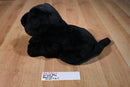 Animal Alley Black Lab Beanbag Plush