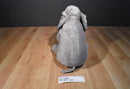 Ikea Cartoon Toys Leddjur Grey Elephant Pillow Plush