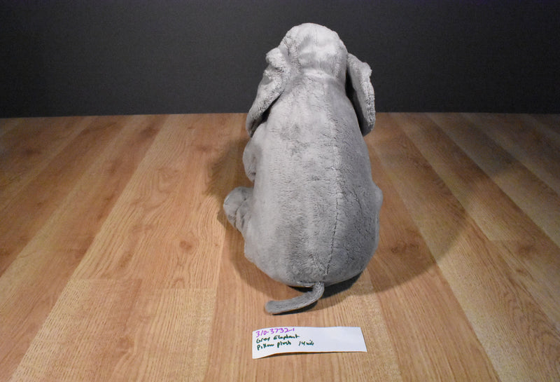 Ikea Cartoon Toys Leddjur Grey Elephant Pillow Plush