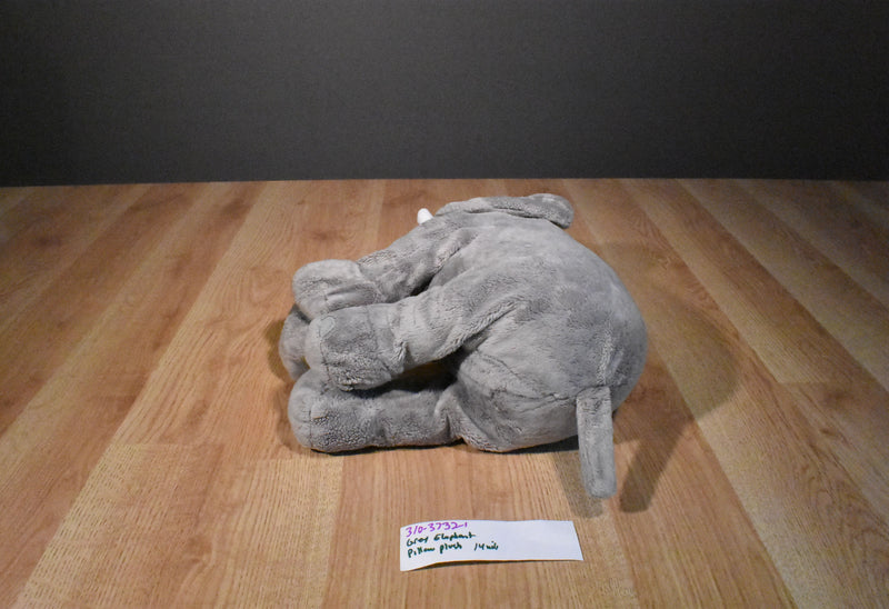 Ikea Cartoon Toys Leddjur Grey Elephant Pillow Plush
