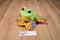 Ganz Webkinz Tree Frog Beanbag Plush HM109 Sealed Code